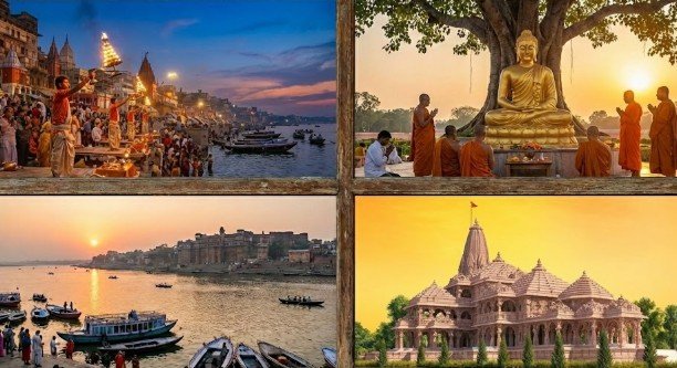 Varanasi Gaya Prayagraj Ayodhya