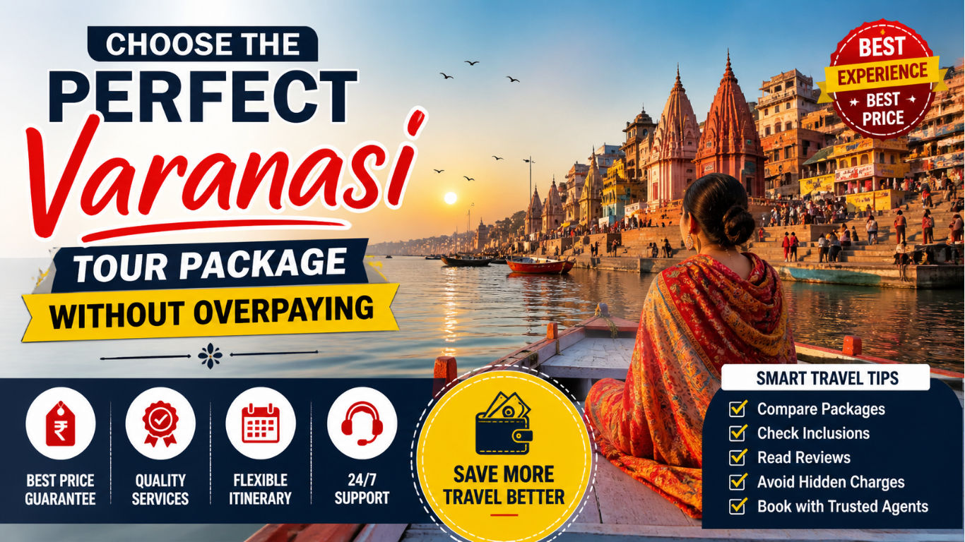 Choose the perfect Varanasi tour package without overpaying