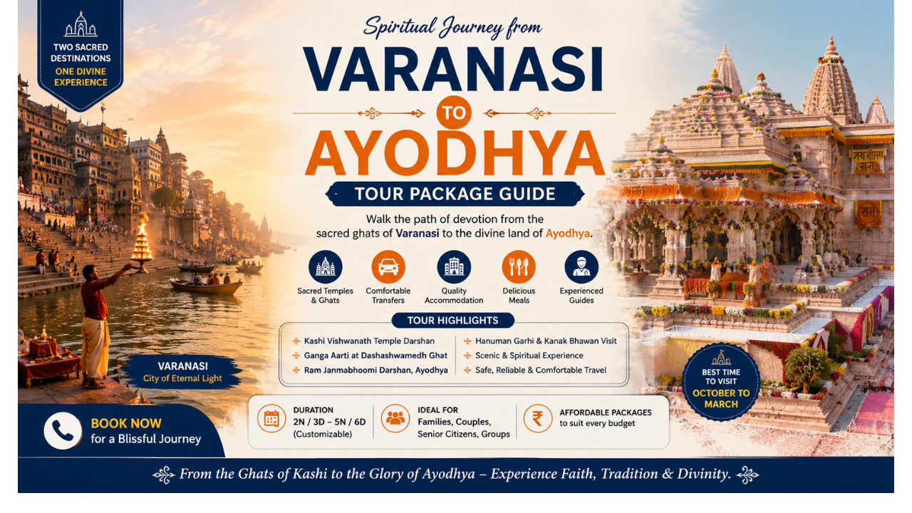 Varanasi to Ayodhya Tour Package Guide