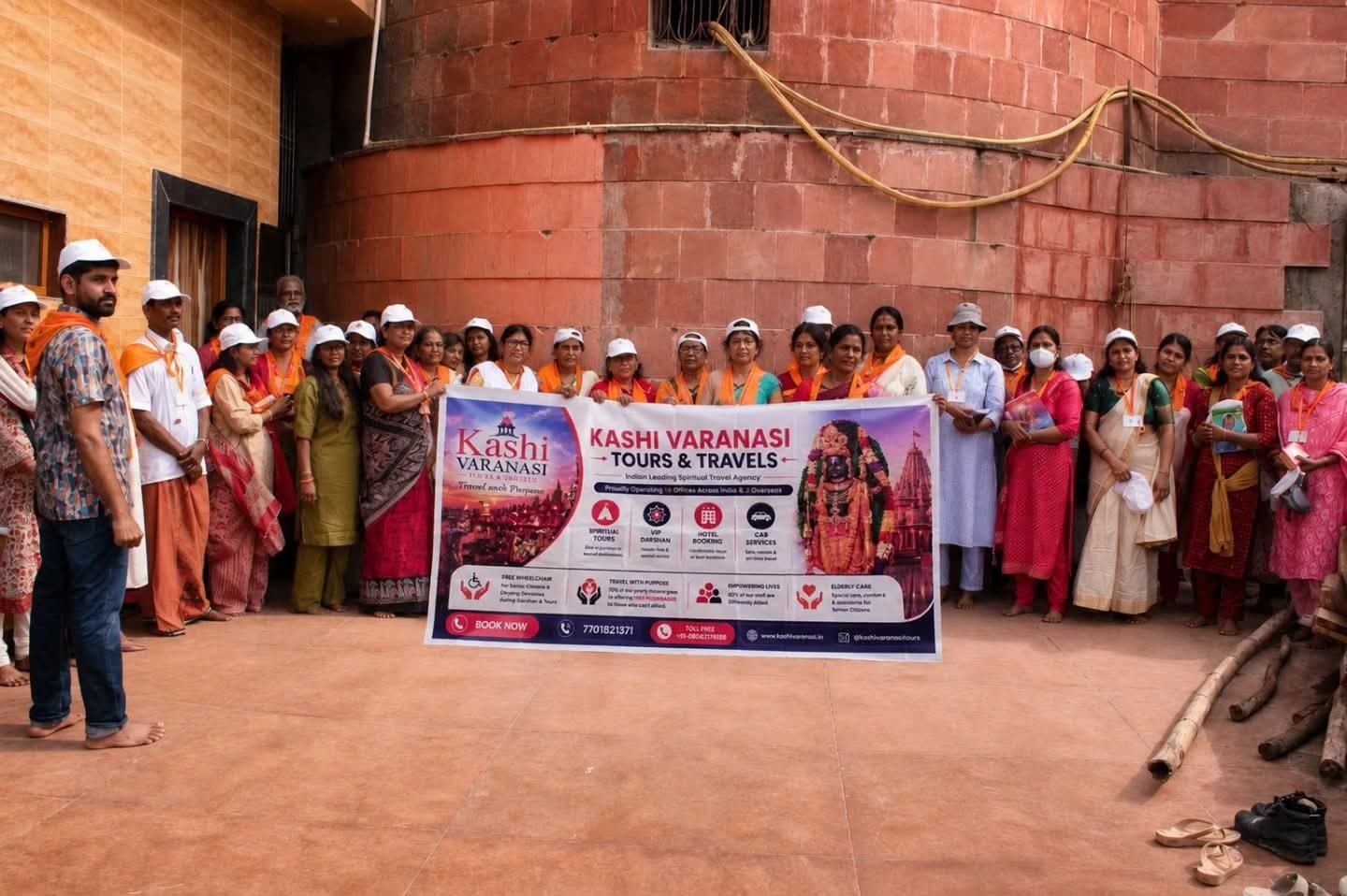 88 Pilgrims from Kerala at Varanasi & Ayodhya