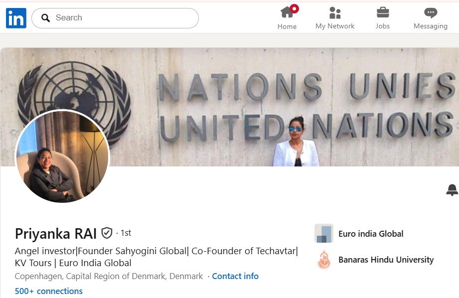 Priyanka Rai LinkedIn Profile